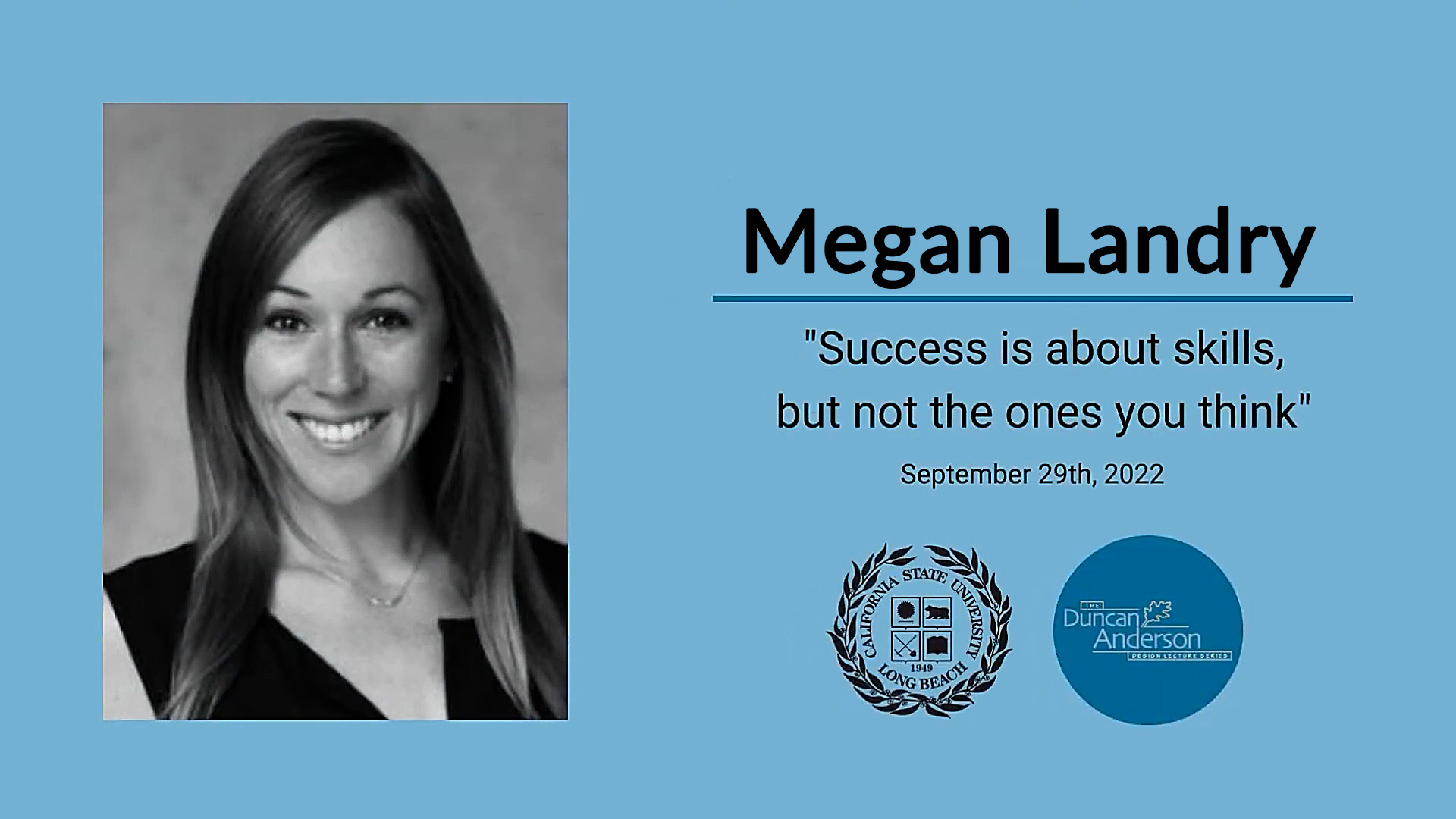 Megan Landry-Duncan Anderson Design Lecture Series-Fall 2022